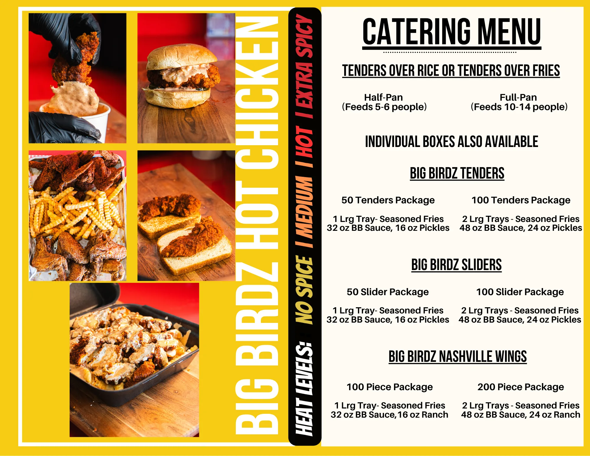 Catering tray
