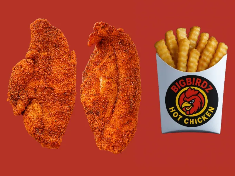 #7) 2 CATFISH WITH FRIES 